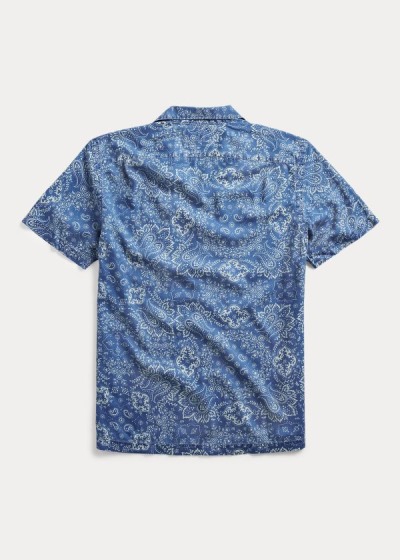 Men's Ralph Lauren Bandanna-Print Shirts | 413680DCO